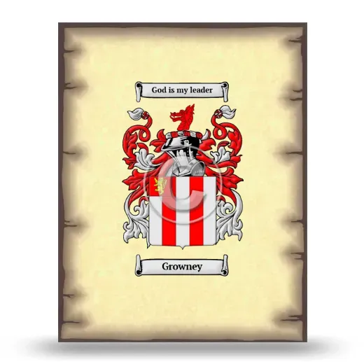 Growney Coat of Arms Print
