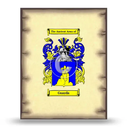 Guarda Coat of Arms Print