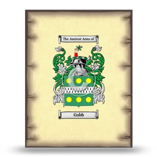 Gubb Coat of Arms Print