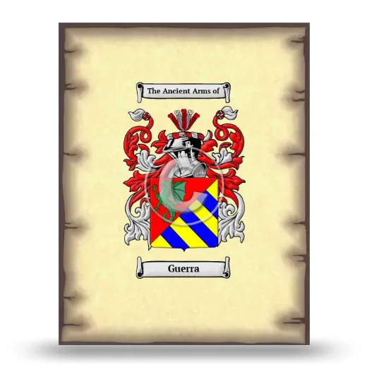 Guerra Coat of Arms Print