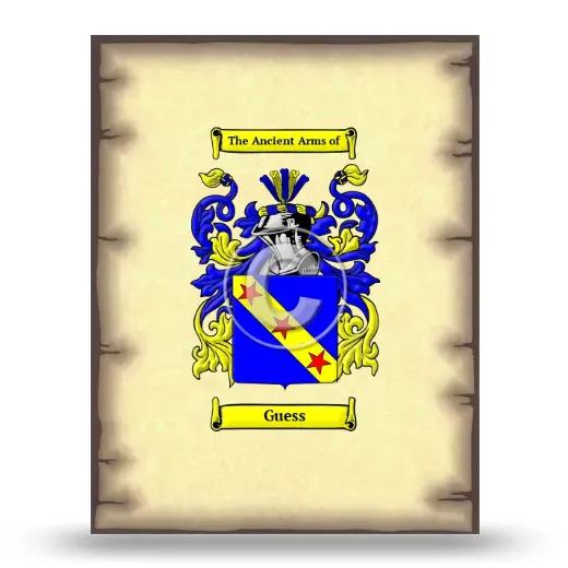 Guess Coat of Arms Print