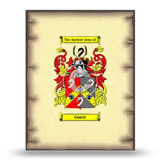 Guest Coat of Arms Print