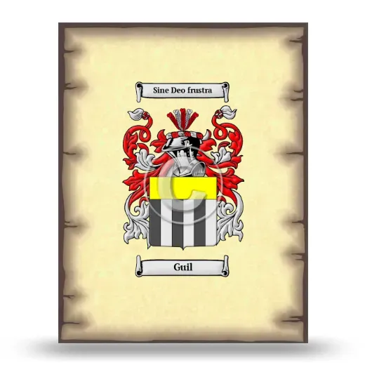 Guil Coat of Arms Print