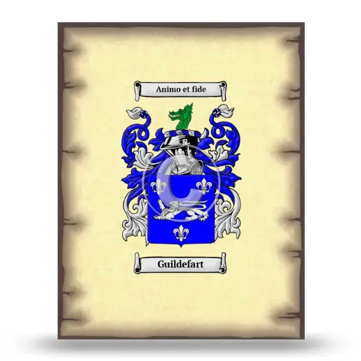 Guildefart Coat of Arms Print
