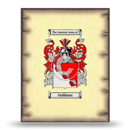 Guiliams Coat of Arms Print