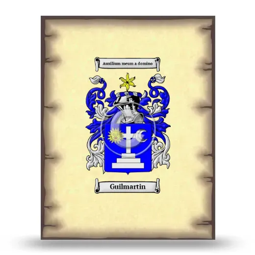 Guilmartin Coat of Arms Print