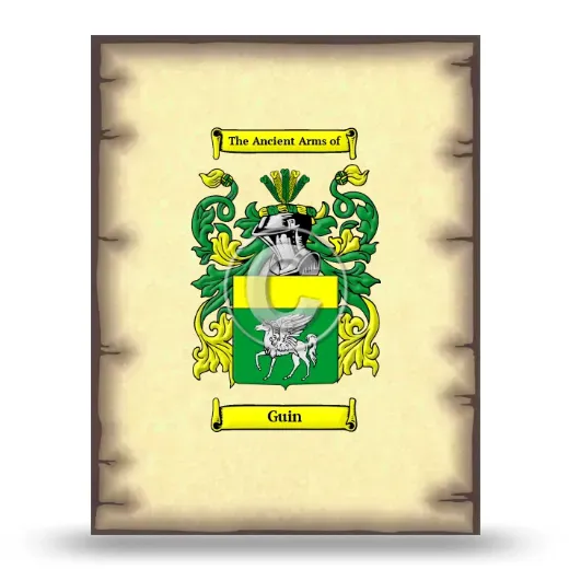 Guin Coat of Arms Print