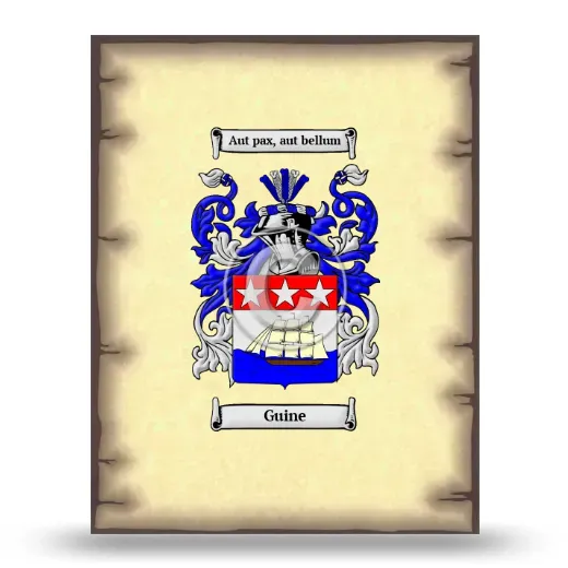 Guine Coat of Arms Print