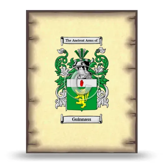 Guinnass Coat of Arms Print