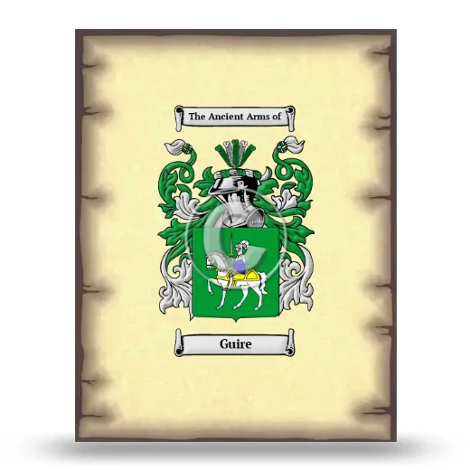 Guire Coat of Arms Print
