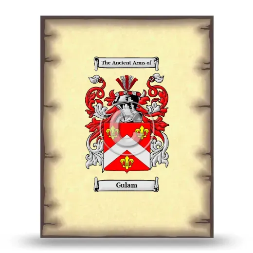 Gulam Coat of Arms Print