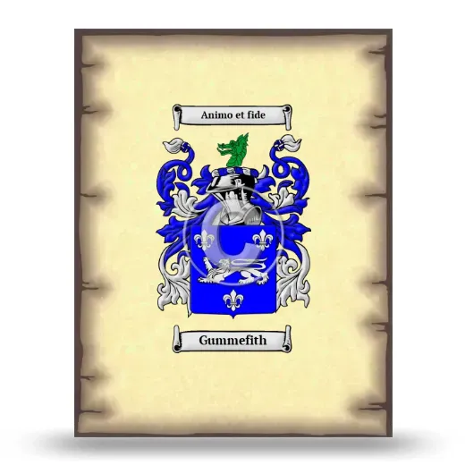 Gummefith Coat of Arms Print