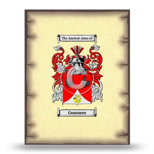 Gummen Coat of Arms Print