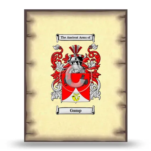 Gump Coat of Arms Print