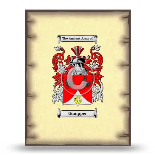 Gumpper Coat of Arms Print