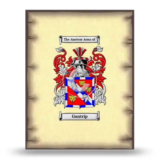 Guntrip Coat of Arms Print