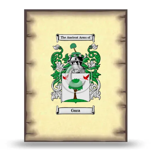 Gura Coat of Arms Print