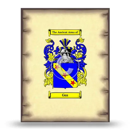 Gus Coat of Arms Print