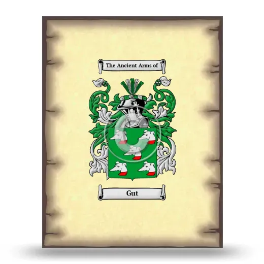 Gut Coat of Arms Print