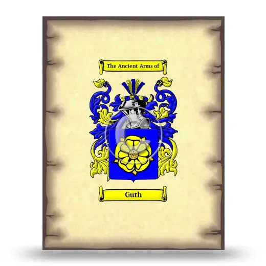 Guth Coat of Arms Print