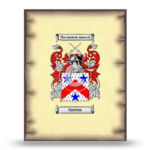 Gutten Coat of Arms Print