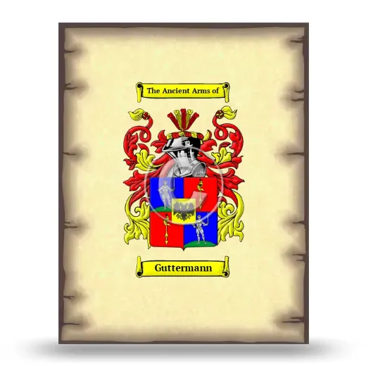 Guttermann Coat of Arms Print