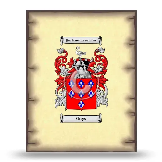 Guys Coat of Arms Print