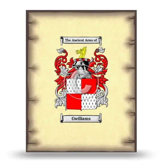 Gwiliams Coat of Arms Print