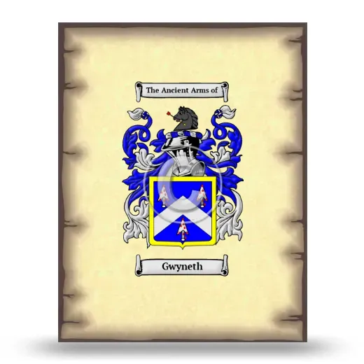 Gwyneth Coat of Arms Print