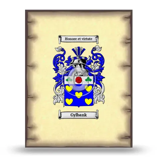 Gylbank Coat of Arms Print