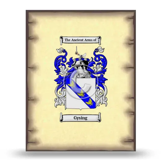 Gysing Coat of Arms Print