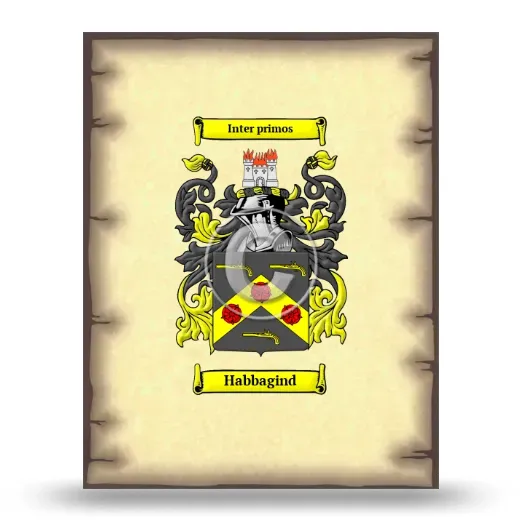 Habbagind Coat of Arms Print