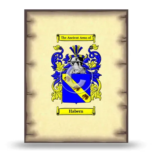 Habern Coat of Arms Print