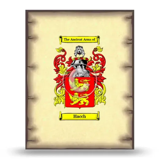 Hacch Coat of Arms Print