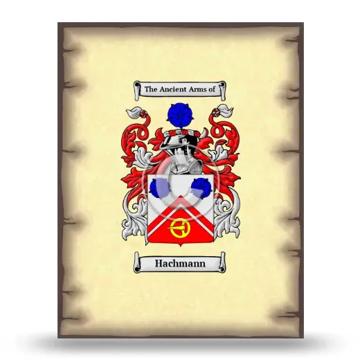 Hachmann Coat of Arms Print