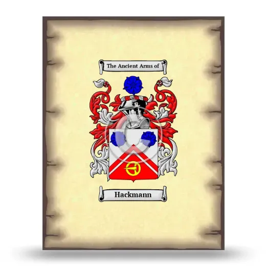 Hackmann Coat of Arms Print