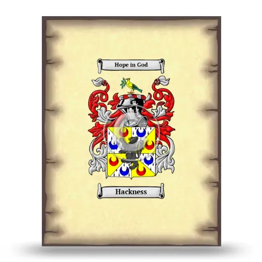 Hackness Coat of Arms Print