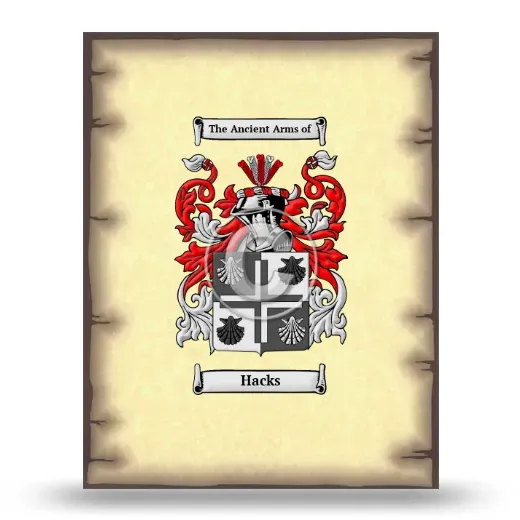 Hacks Coat of Arms Print