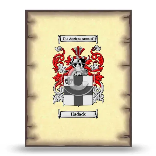 Hadack Coat of Arms Print