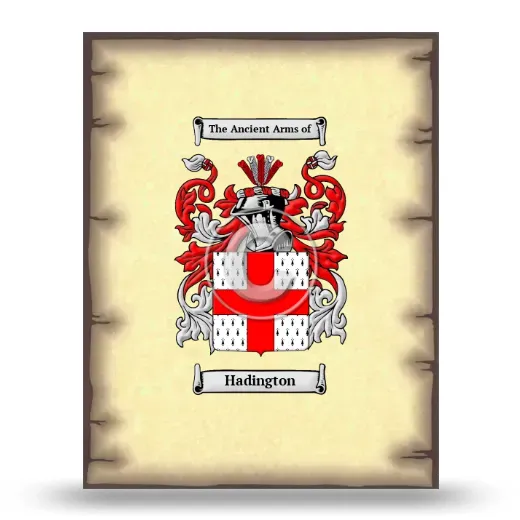 Hadington Coat of Arms Print