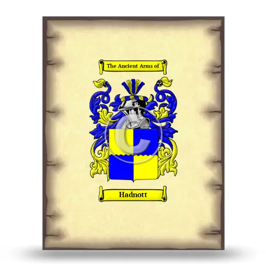 Hadnott Coat of Arms Print