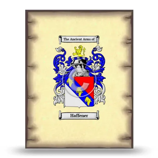 Haffener Coat of Arms Print