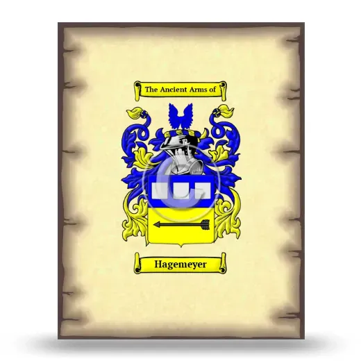 Hagemeyer Coat of Arms Print