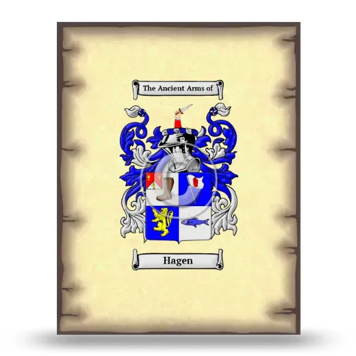 Hagen Coat of Arms Print