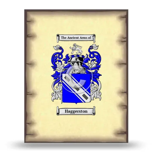Haggerston Coat of Arms Print