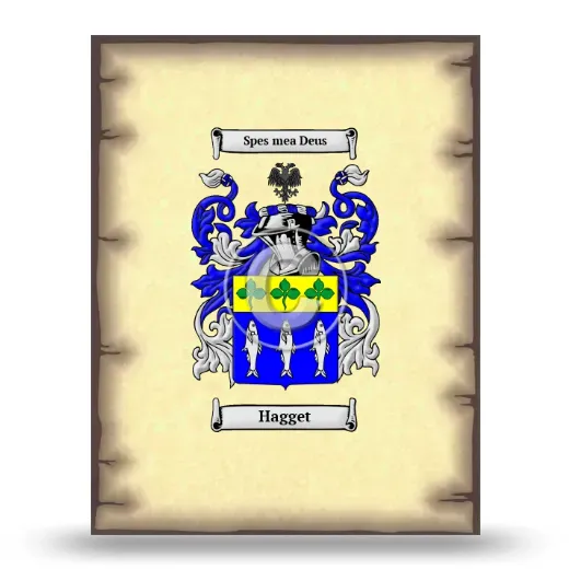 Hagget Coat of Arms Print
