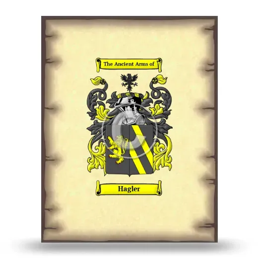 Hagler Coat of Arms Print