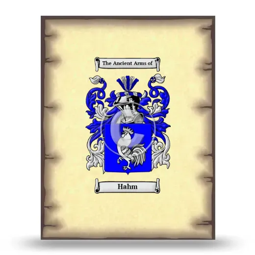 Hahm Coat of Arms Print