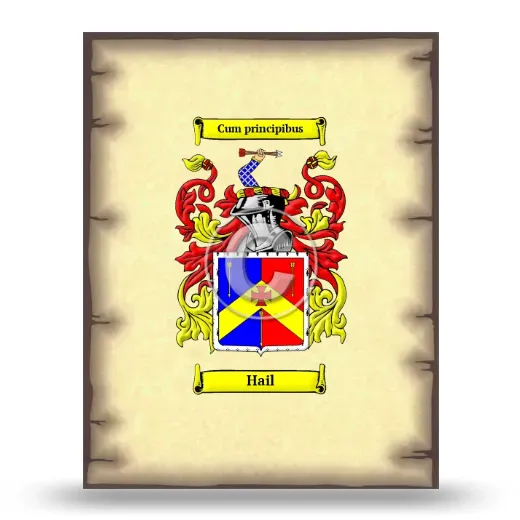 Hail Coat of Arms Print