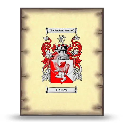 Hainey Coat of Arms Print